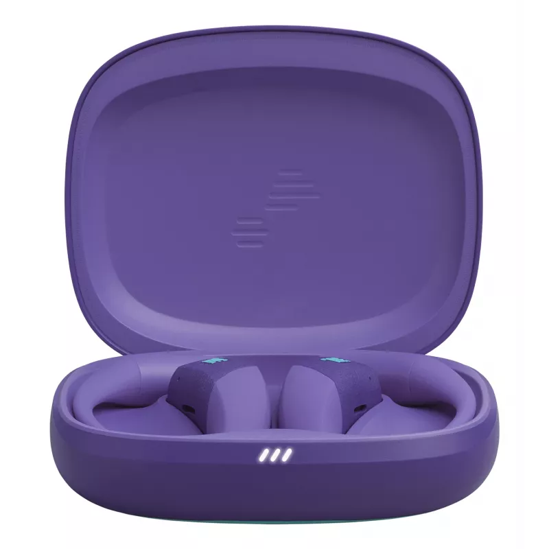 Ausinės JBL Endurance Zone Wireless Open-ear Sportinės Bluetooth — Violetinė, 20–20000 Hz, 89.6 g
