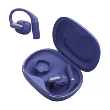 Ausinės JBL Sense Pro TWS, kabinamos ant ausies, Bluetooth, USB-C įkrovimo stovas, 20–40000 Hz, mėlynos, 95,2 g