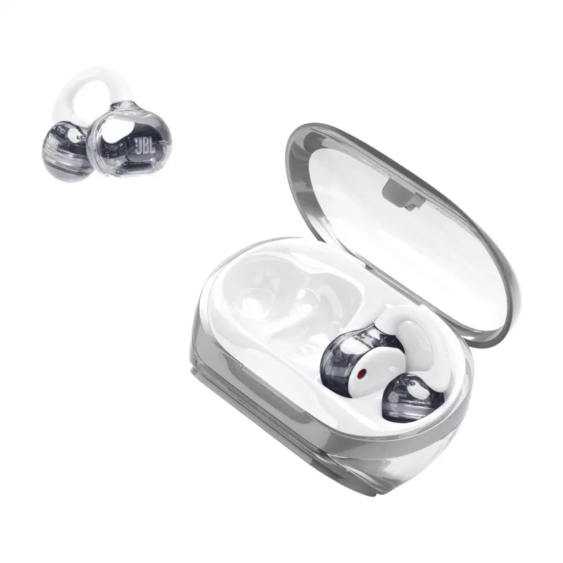Ausinės JBL Soundgear Clips Tikros belaidės stereo (TWS) Ausų kilpa Skambučiai/Muzika Bluetooth Baltos