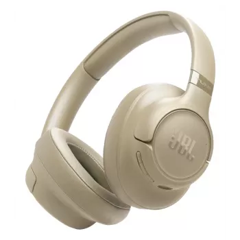 Ausinės JBL Tune 730BT belaidės Bluetooth supra-aural, 20–20000 Hz, 218.2 g, smėlio spalvos