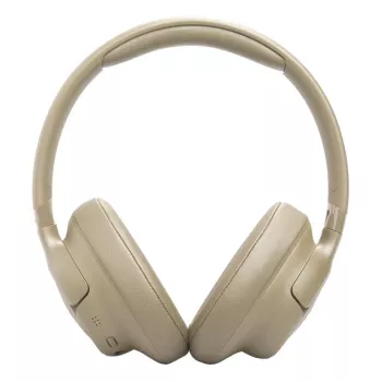 Ausinės JBL Tune 730BT belaidės Bluetooth supra-aural, 20–20000 Hz, 218.2 g, smėlio spalvos