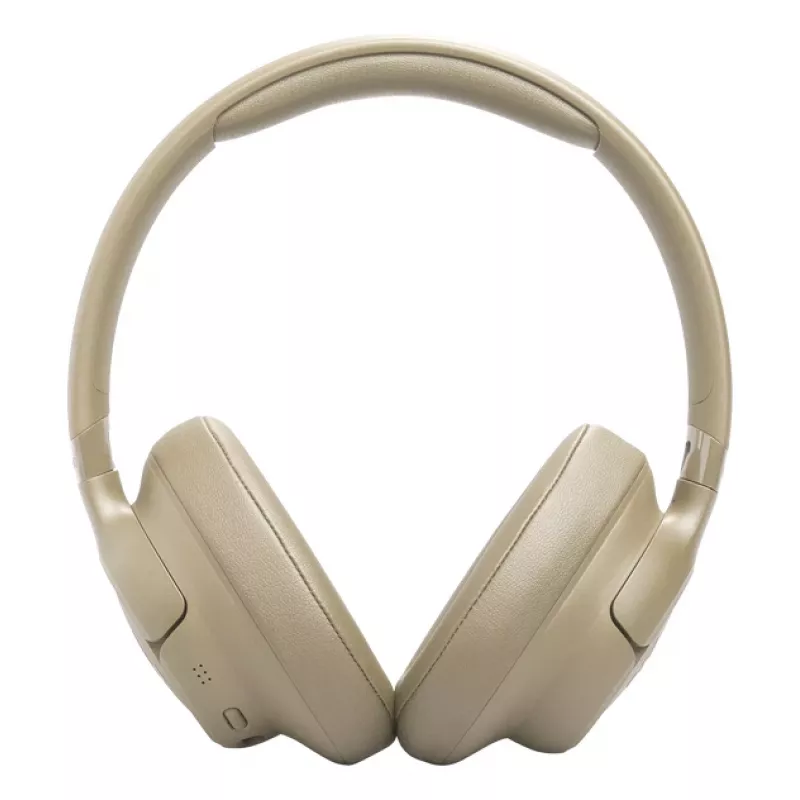 Ausinės JBL Tune 730BT belaidės Bluetooth supra-aural, 20–20000 Hz, 218.2 g, smėlio spalvos