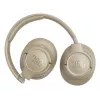 Ausinės JBL Tune 730BT belaidės Bluetooth supra-aural, 20–20000 Hz, 218.2 g, smėlio spalvos