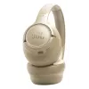 Ausinės JBL Tune 730BT belaidės Bluetooth supra-aural, 20–20000 Hz, 218.2 g, smėlio spalvos