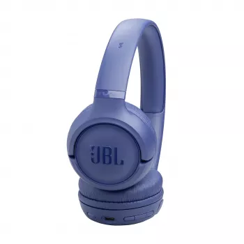 JBL Tune 530BT belaidės ausinės ant galvos, mėlynos spalvos