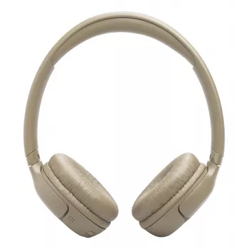 JBL Tune 530BT belaidės ausinės su ausų lanku, Bluetooth 6.0, mikrofonu, smėlio spalvos