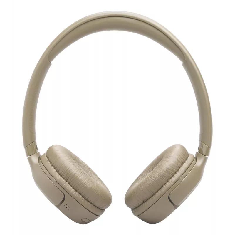 JBL Tune 530BT belaidės ausinės su ausų lanku, Bluetooth 6.0, mikrofonu, smėlio spalvos