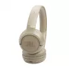 JBL Tune 530BT belaidės ausinės su ausų lanku, Bluetooth 6.0, mikrofonu, smėlio spalvos
