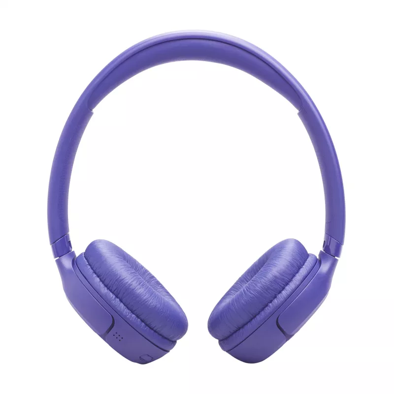 Ausinės JBL Tune 530BT belaidės Bluetooth viršugalvio lankeliu, 20–20000 Hz, 151 g, violetinės