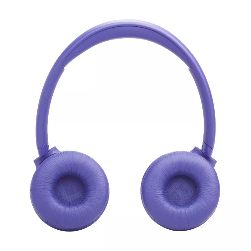 Ausinės JBL Tune 530BT belaidės Bluetooth viršugalvio lankeliu, 20–20000 Hz, 151 g, violetinės