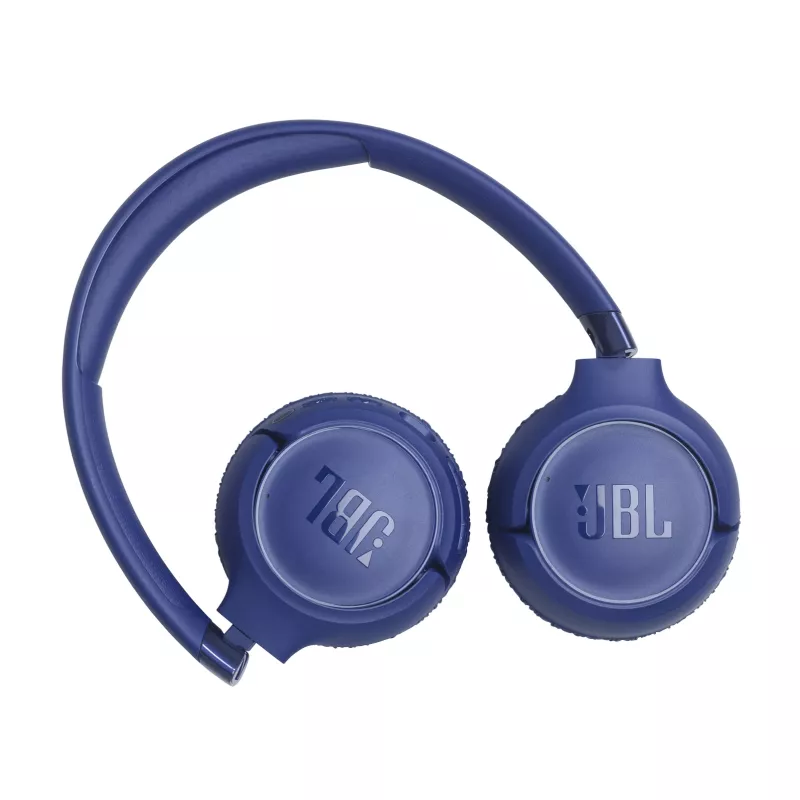 JBL Tune 680NC ausinės laidinės ir belaidės antgalvinės, skambučiams/muzikai, USB Type-C, Bluetooth, mėlynos