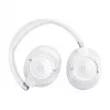 JBL Tune 780NC ausinės su laidu ir belaidžiu ryšiu, lankeliu, pokalbiams ir muzikai, USB Type-C, „Bluetooth“, baltos