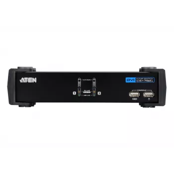 ATEN CS1762A KVM jungiklis juodas