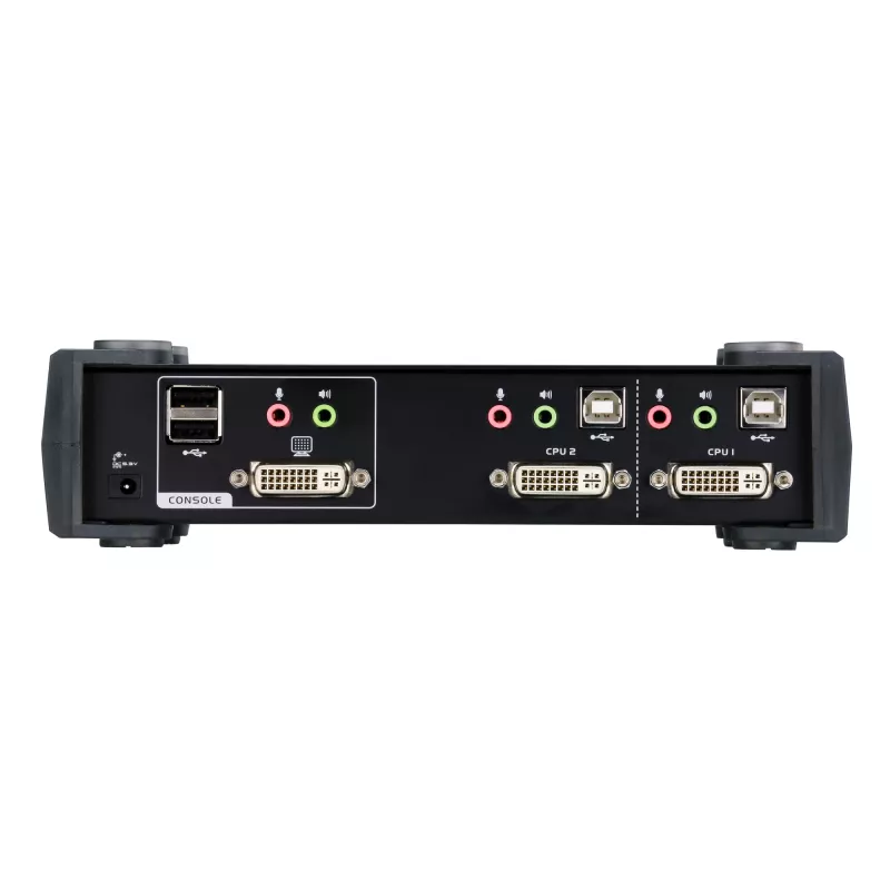 ATEN CS1762A KVM jungiklis juodas
