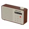 Kenwood CRM25DABT nešiojamas skaitmeninis radijo imtuvas Mocha