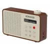 Kenwood CRM25DABT nešiojamas skaitmeninis radijo imtuvas Mocha