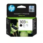 HP 303XL didelės talpos juodi originalūs rašalo kasetė, didelė (XL) talpa, juoda, pigmentinis rašalas, 12 ml, 1 vnt., 600 puslapių