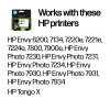 HP 303XL didelės talpos juodi originalūs rašalo kasetė, didelė (XL) talpa, juoda, pigmentinis rašalas, 12 ml, 1 vnt., 600 puslapių
