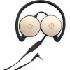 HP Stereo ausinės H2800 (Juodos su šilkiniu auksu), laidinės, skambučiams/muzikai, 125 g, ausinės, juodos, auksinės