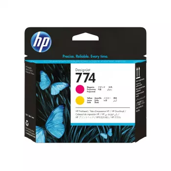 HP 774 rašymo galvutė purpurinė/geltona DesignJet
