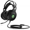 HP Pavilion Gaming ausinės 600, laidinės, žaidimams, 360 g, juodos, žalios