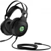 HP Pavilion Gaming ausinės 600, laidinės, žaidimams, 360 g, juodos, žalios