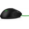 HP Pavilion Gaming Mouse 300, ambidekstrinė, optinė, USB Type-A, 5000 DPI, juoda, žalia