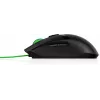 HP Pavilion Gaming Mouse 300, ambidekstrinė, optinė, USB Type-A, 5000 DPI, juoda, žalia