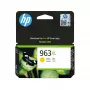 HP 963XL didelės talpos geltona originali rašalo kasetė, geltona, 1 vnt., 1600 puslapių