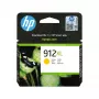HP 912XL didelės talpos geltona originali rašalo kasetė, geltona, 1 vnt., 700 puslapių