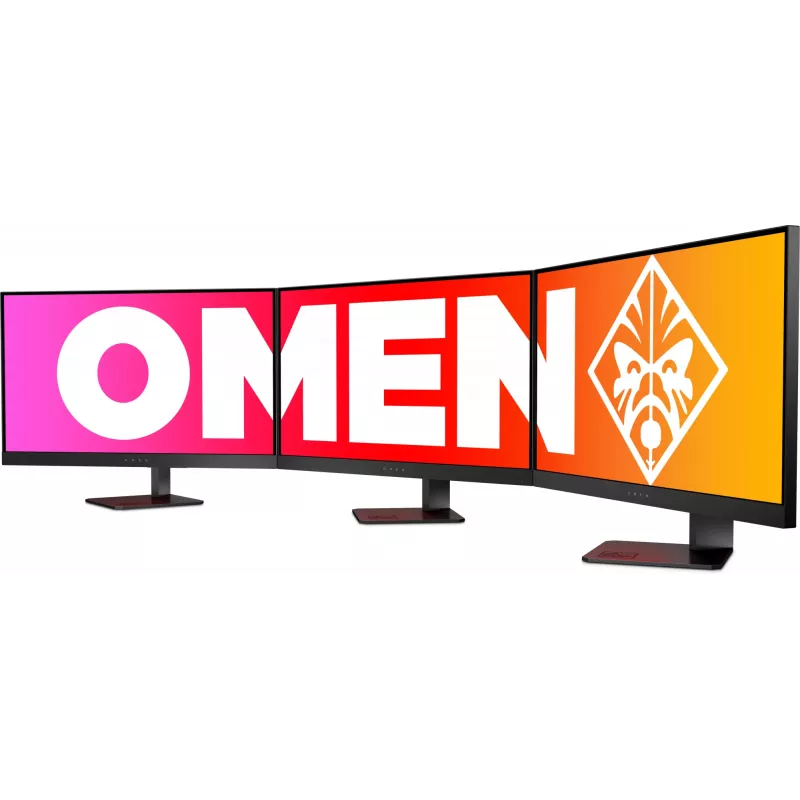 HP OMEN X 27 kompiuterio monitorius 68,6 cm (27 colių) 2560 x 1440 pikselių Quad HD juodas (atnaujinta prekė)