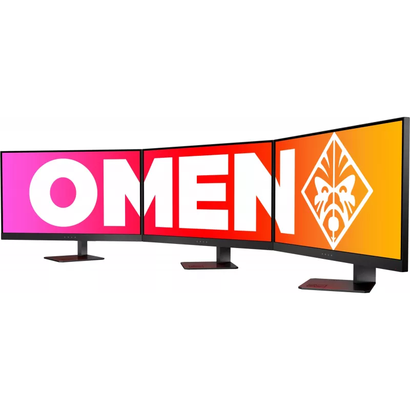 HP OMEN X 27 kompiuterio monitorius 68,6 cm (27 colių) 2560 x 1440 pikselių Quad HD juodas (atnaujinta prekė)
