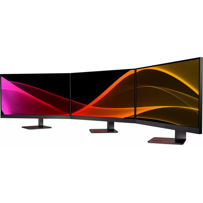 HP OMEN X 27 kompiuterio monitorius 68,6 cm (27 colių) 2560 x 1440 pikselių Quad HD juodas (atnaujinta prekė)