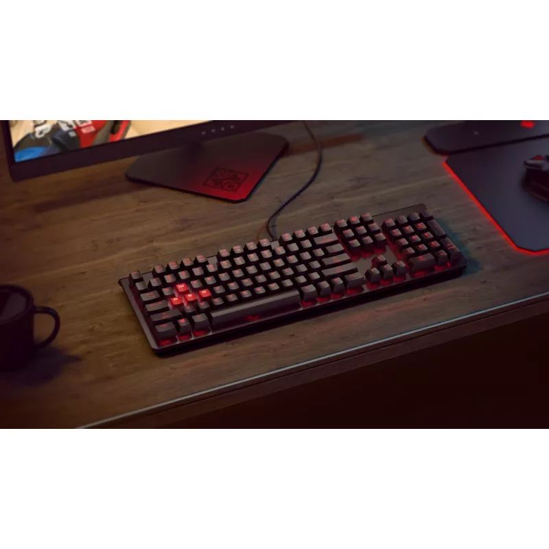 HP OMEN X 27 kompiuterio monitorius 68,6 cm (27 colių) 2560 x 1440 pikselių Quad HD juodas (atnaujinta prekė)