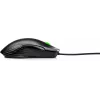 HP X220 apšviesta žaidimų pelė, ambidekstrinė, optinė, USB-A, 3600 DPI, juoda
