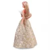 Barbie Signature 2025 Kalėdinė mados lėlė, kolekcinė, blondinė su sidabrine ir auksine suknele
