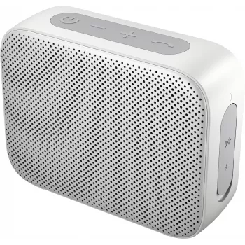 HP Silver Bluetooth garsiakalbis 350, belaidis, baltas, universalus, įmontuota baterija, 180 g, 78.5 mm