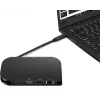 Lenovo 4X91H02421 USB-C stotelė 5000 Mbit/s Juoda