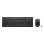 Lenovo 4X31R64462 belaidė klaviatūra su pele RF Wireless + Bluetooth, juoda
