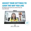 HP E27m G4 QHD USB-C konferencinis monitorius, 68,6 cm (27 col.), 2560 x 1440 pikselių, Quad HD, LCD, 5 ms, juodas, sidabrinis