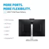 HP E27m G4 QHD USB-C konferencinis monitorius, 68,6 cm (27 col.), 2560 x 1440 pikselių, Quad HD, LCD, 5 ms, juodas, sidabrinis