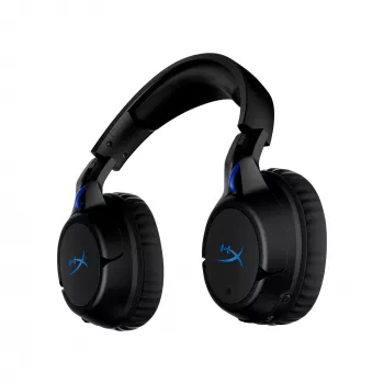 HyperX Cloud Flight – belaidės žaidimų ausinės (juoda-mėlyna) PS5/PS4