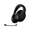 HyperX Cloud Flight – belaidės žaidimų ausinės (juoda-mėlyna) PS5/PS4