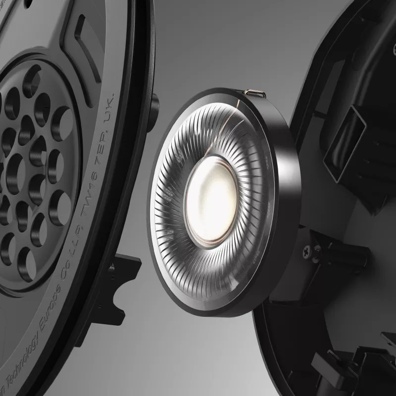 HyperX Cloud Flight – belaidės žaidimų ausinės (juoda-mėlyna) PS5/PS4