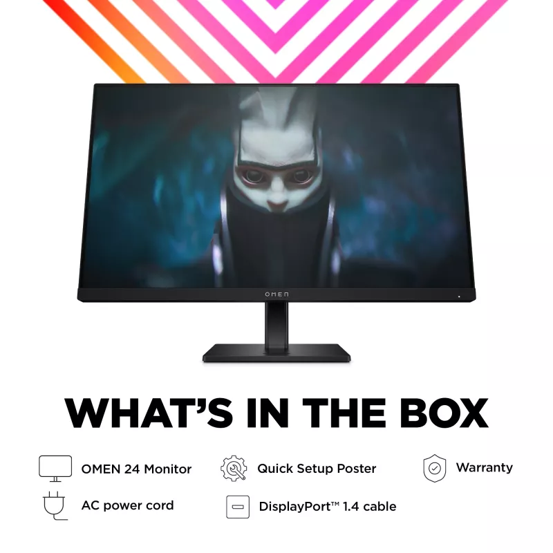 OMEN by HP 23,8 colio FHD 165 Hz žaidimų monitorius – OMEN 24