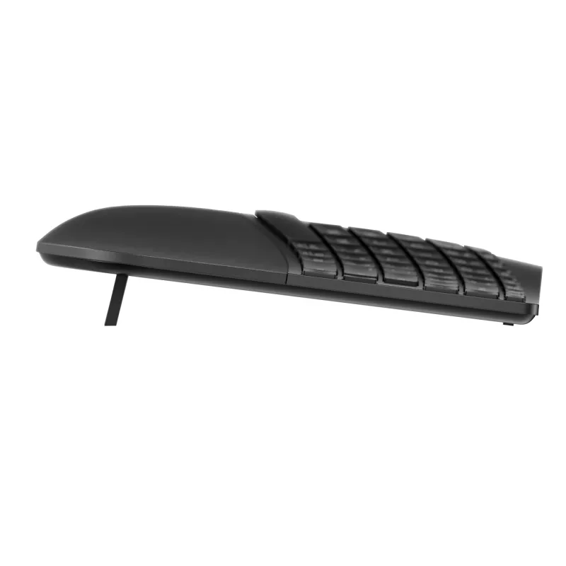 HP 965 ergonomiška belaidė klaviatūra, pilno dydžio (100 %), RF belaidė + Bluetooth, membraninė, juoda