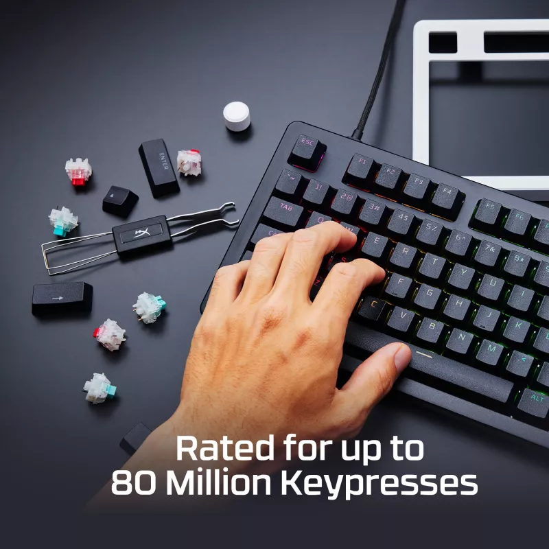 Linijinis mechaninis klaviatūros jungiklis KINGSTON HyperX 85U07AA 45 g jėga