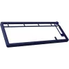 Mechaninė klaviatūra KINGSTON HyperX Alloy Rise 75 Top Plate Navy Blue (85U15AA)