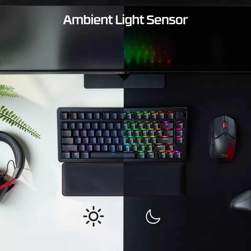 HyperX Alloy Rise 75 Wireless - Belaidis žaidimų klaviatūra