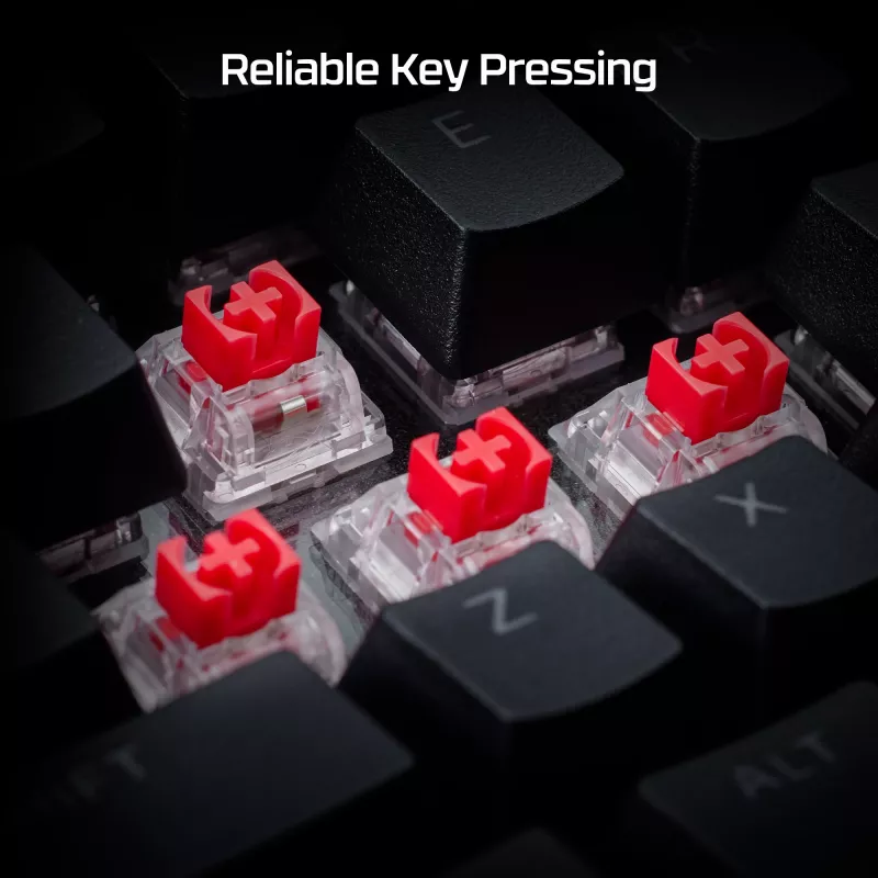 HyperX Alloy Rise 75 Wireless - Belaidis žaidimų klaviatūra